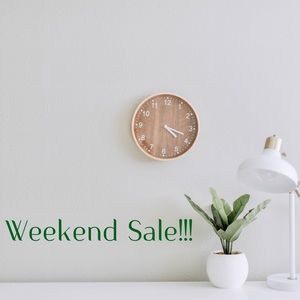 Weekend Sale!!! 🎉🎉🎉